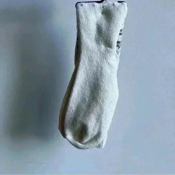 NWT Muk Luk White Ivory Retro Knee High Socks 6-11 - Socks Gift Idea - Picture 5 of 9